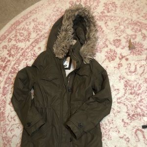 Army green jacket military